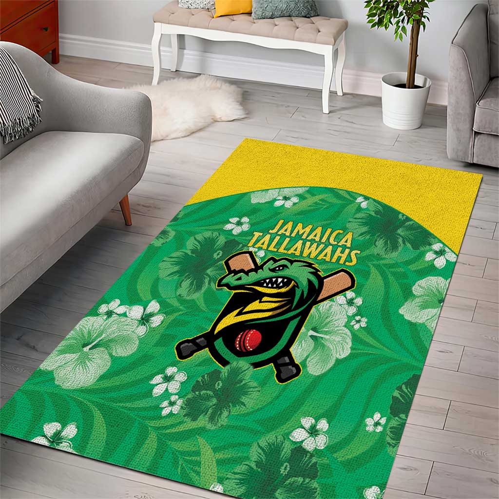 Jamaica Cricket Area Rug Fi Wi Tallawahs Tropical Style - Wonder Print Shop