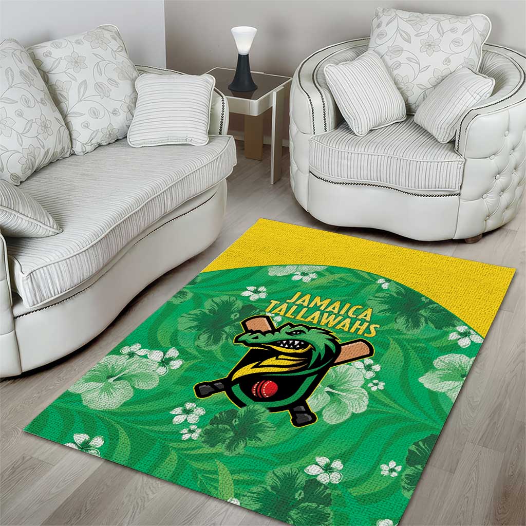 Jamaica Cricket Area Rug Fi Wi Tallawahs Tropical Style - Wonder Print Shop