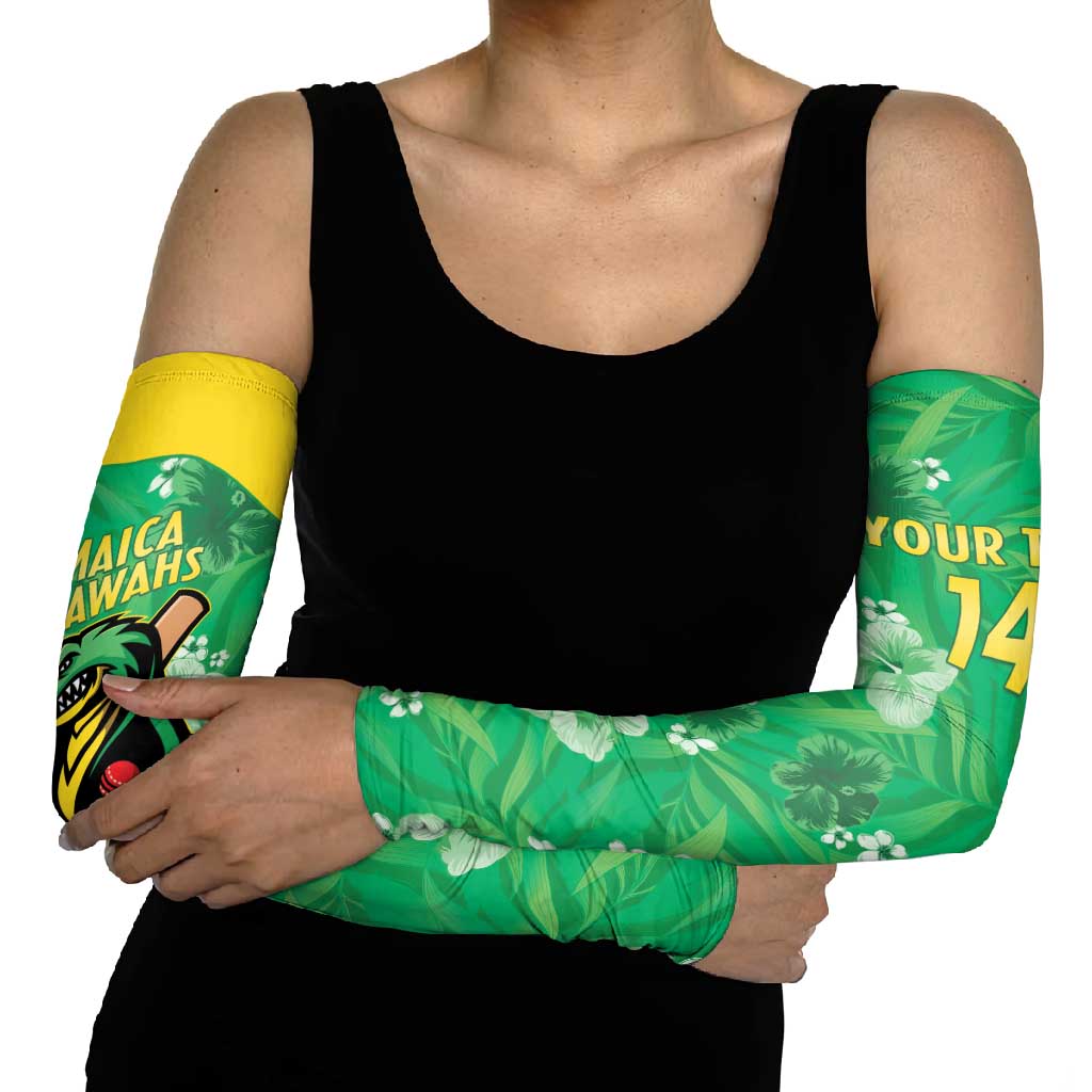 Jamaica Cricket Arm Sleeves Fi Wi Tallawahs Tropical Style - Wonder Print Shop