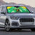 Jamaica Cricket Auto Sun Shade Fi Wi Tallawahs Tropical Style - Wonder Print Shop