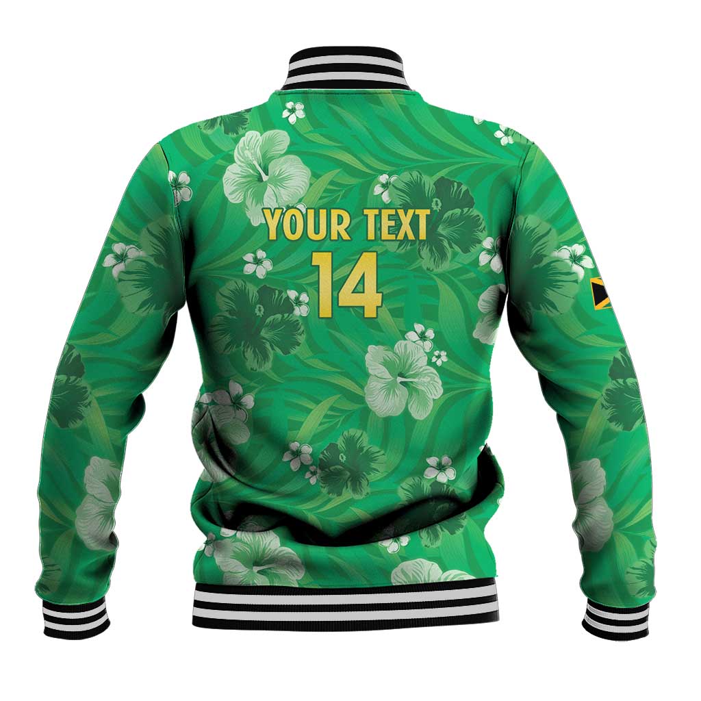 Custom Jamaica Cricket Baseball Jacket Fi Wi Tallawahs Tropical Style - Wonder Print Shop