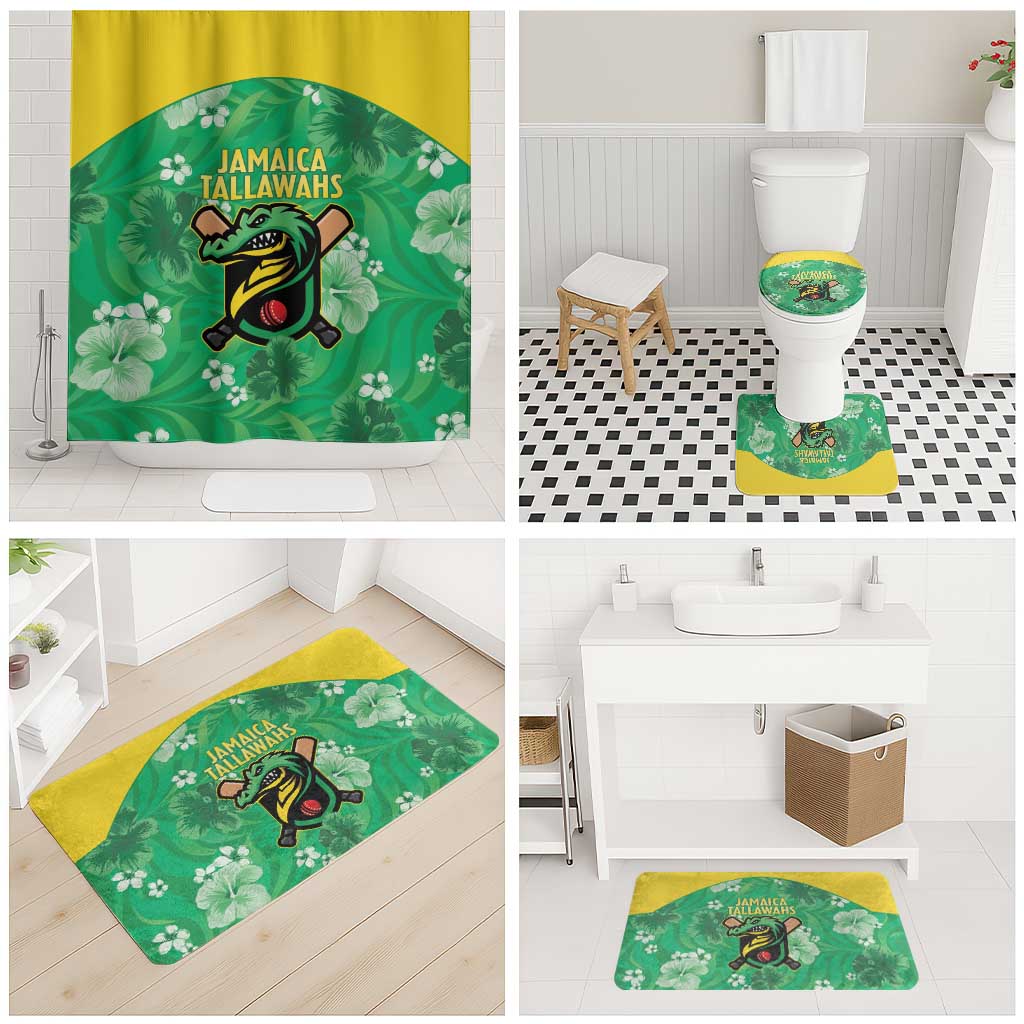 Jamaica Cricket Bathroom Set Fi Wi Tallawahs Tropical Style - Wonder Print Shop