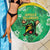 Jamaica Cricket Beach Blanket Fi Wi Tallawahs Tropical Style - Wonder Print Shop