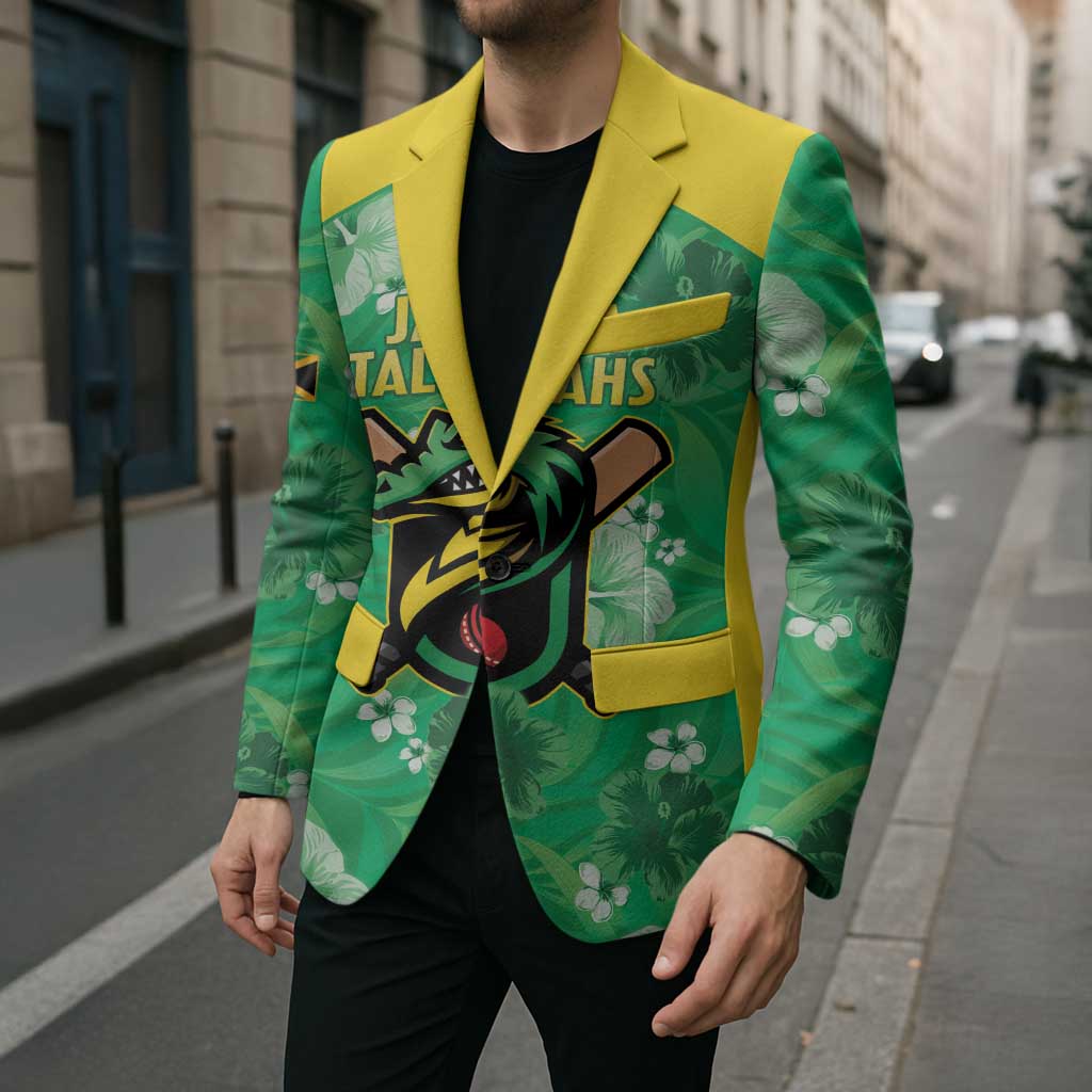 Custom Jamaica Cricket Blazer Fi Wi Tallawahs Tropical Style - Wonder Print Shop