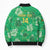 Custom Jamaica Cricket Bomber Puffer Jacket Fi Wi Tallawahs Tropical Style - Wonder Print Shop