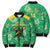 Custom Jamaica Cricket Bomber Puffer Jacket Fi Wi Tallawahs Tropical Style - Wonder Print Shop