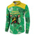 Custom Jamaica Cricket Button Sweatshirt Fi Wi Tallawahs Tropical Style - Wonder Print Shop