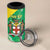 Custom Jamaica Cricket 4 in 1 Can Cooler Tumbler Fi Wi Tallawahs Tropical Style - Wonder Print Shop