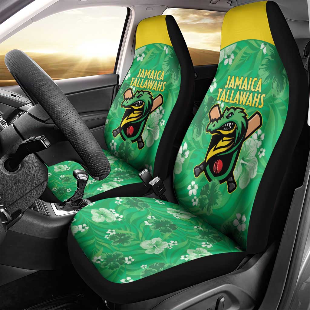 Jamaica Cricket Car Seat Cover Fi Wi Tallawahs Tropical Style - Wonder Print Shop