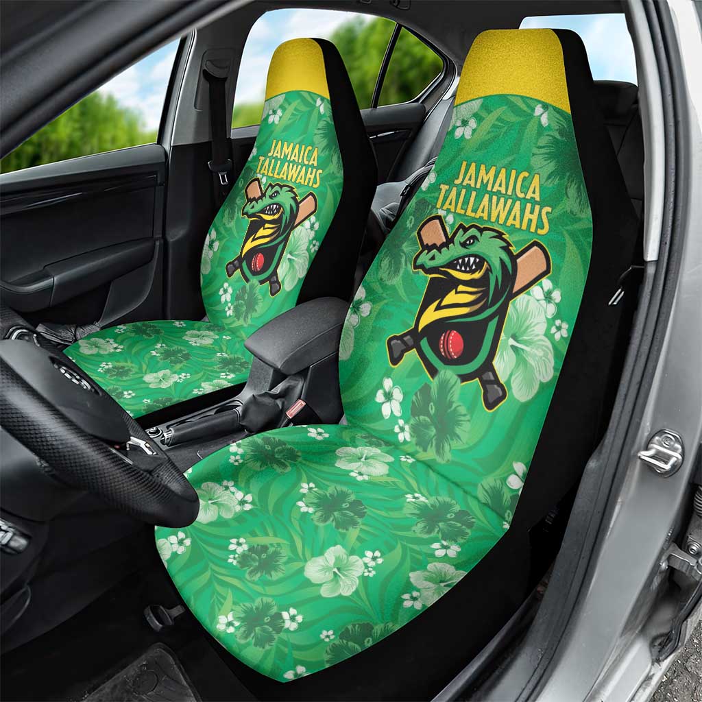 Jamaica Cricket Car Seat Cover Fi Wi Tallawahs Tropical Style - Wonder Print Shop