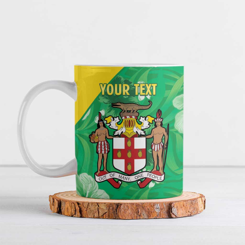 Custom Jamaica Cricket Ceramic Mug Fi Wi Tallawahs Tropical Style - Wonder Print Shop
