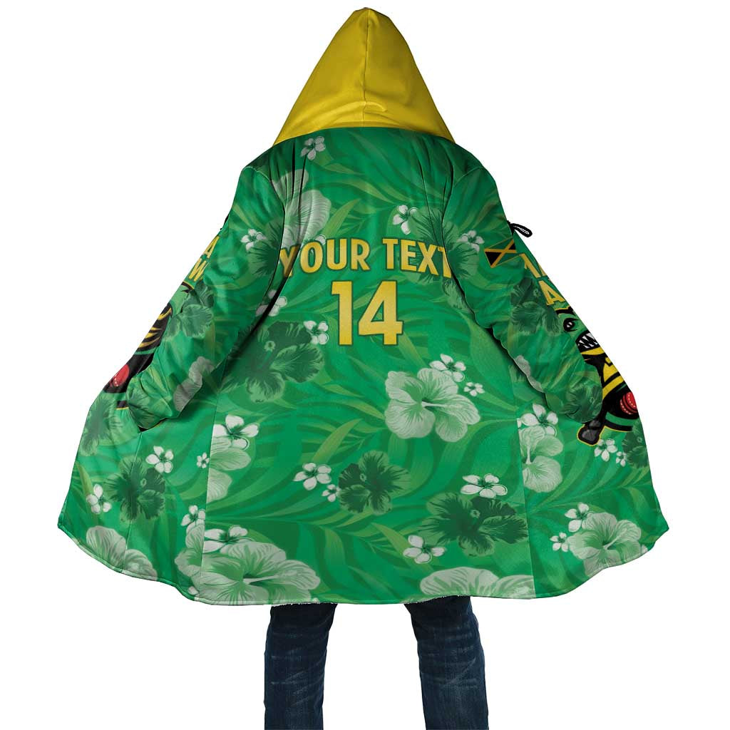 Custom Jamaica Cricket Cloak Fi Wi Tallawahs Tropical Style - Wonder Print Shop