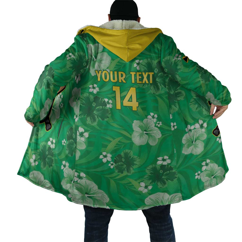 Custom Jamaica Cricket Cloak Fi Wi Tallawahs Tropical Style - Wonder Print Shop