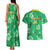Custom Jamaica Cricket Couples Matching Tank Maxi Dress and Hawaiian Shirt Fi Wi Tallawahs Tropical Style - Wonder Print Shop
