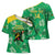Custom Jamaica Cricket Cross Shoulder Shirt Fi Wi Tallawahs Tropical Style - Wonder Print Shop