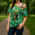 Custom Jamaica Cricket Cross Shoulder Shirt Fi Wi Tallawahs Tropical Style - Wonder Print Shop