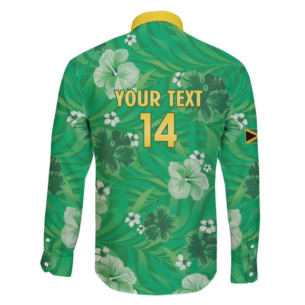 Custom Jamaica Cricket Family Matching Off Shoulder Short Dress and Hawaiian Shirt Fi Wi Tallawahs Tropical Style - Wonder Print Shop