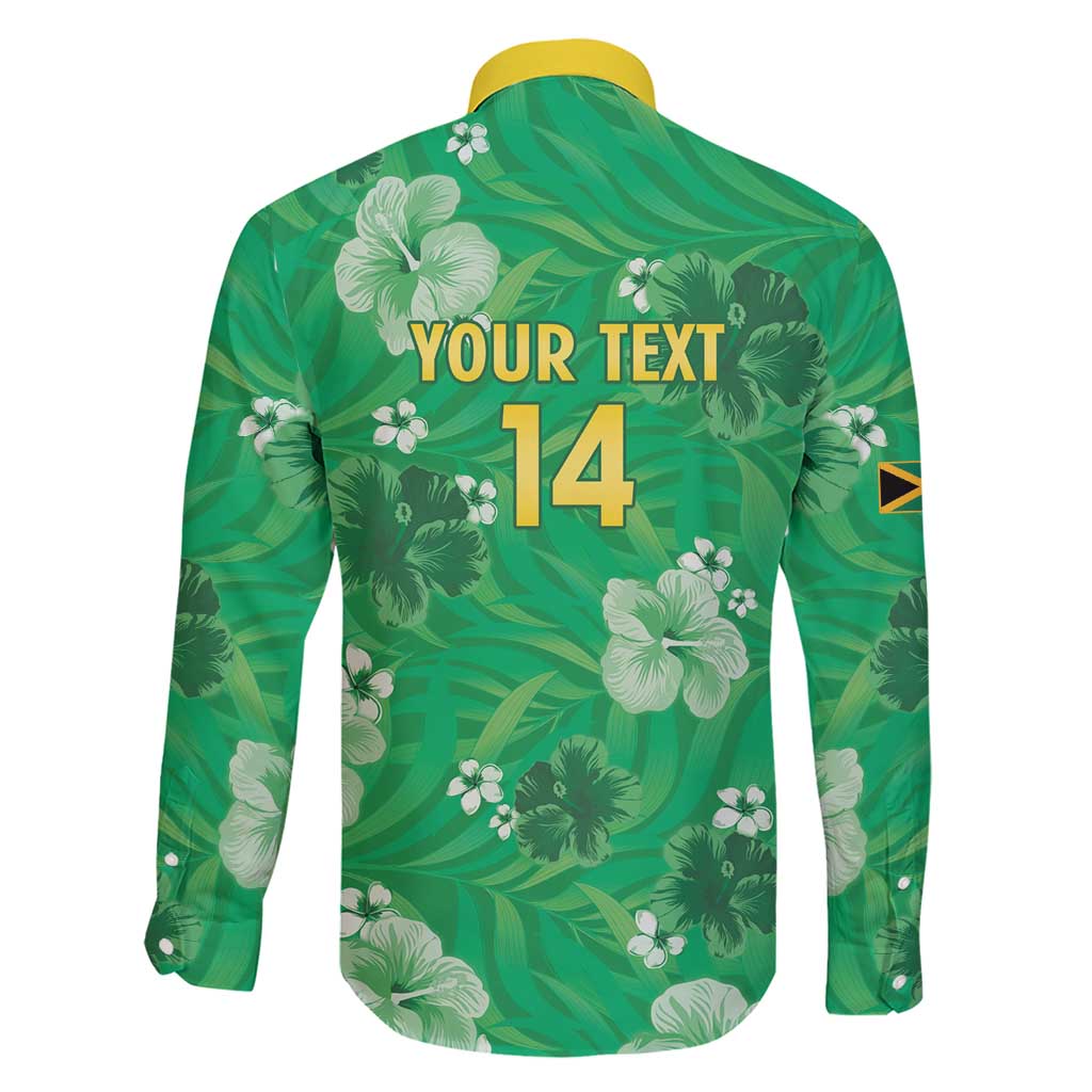 Custom Jamaica Cricket Family Matching Short Sleeve Bodycon Dress and Hawaiian Shirt Fi Wi Tallawahs Tropical Style - Wonder Print Shop