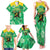 Custom Jamaica Cricket Family Matching Tank Maxi Dress and Hawaiian Shirt Fi Wi Tallawahs Tropical Style - Wonder Print Shop