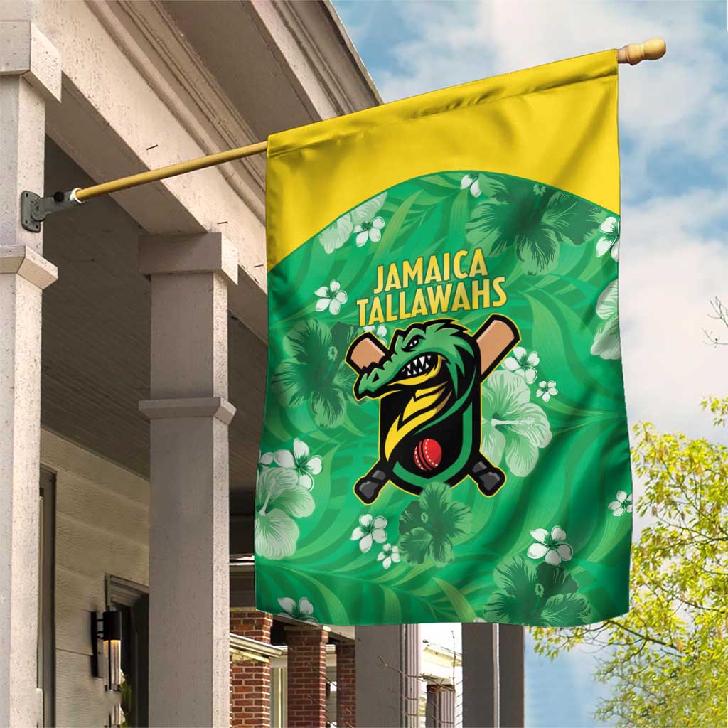 Jamaica Cricket Garden Flag Fi Wi Tallawahs Tropical Style - Wonder Print Shop