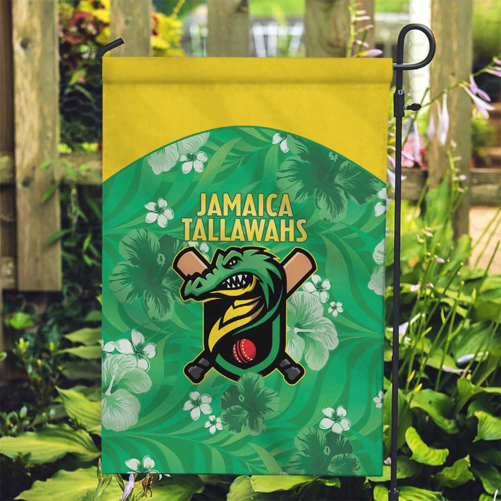 Jamaica Cricket Garden Flag Fi Wi Tallawahs Tropical Style - Wonder Print Shop
