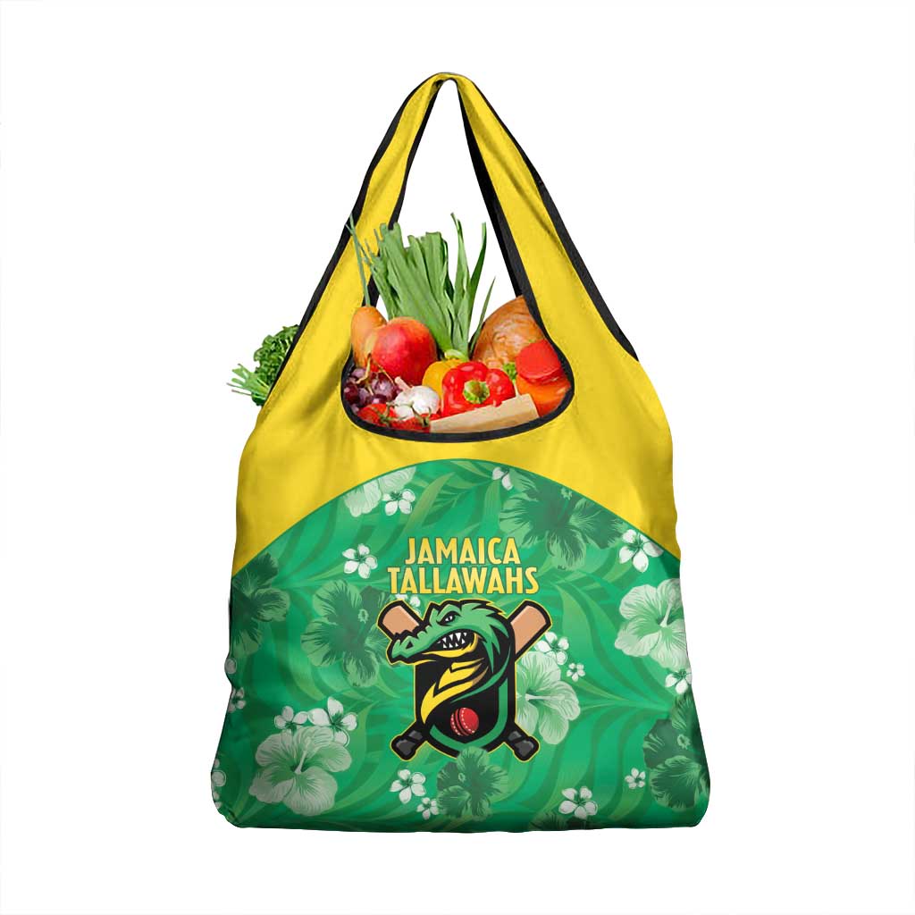 Jamaica Cricket Grocery Bag Fi Wi Tallawahs Tropical Style - Wonder Print Shop
