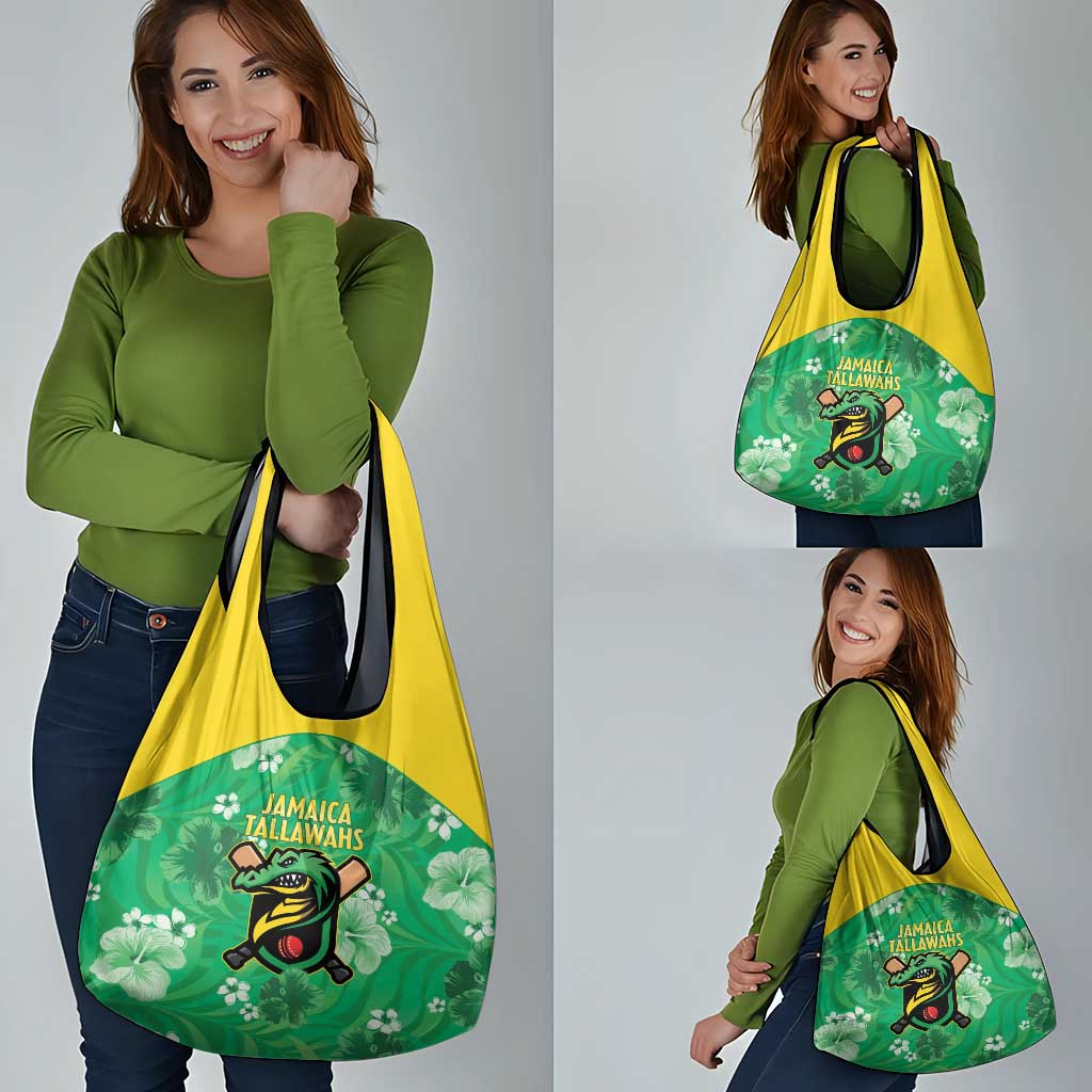 Jamaica Cricket Grocery Bag Fi Wi Tallawahs Tropical Style - Wonder Print Shop
