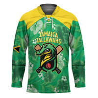 Custom Jamaica Cricket Hockey Jersey Fi Wi Tallawahs Tropical Style - Wonder Print Shop