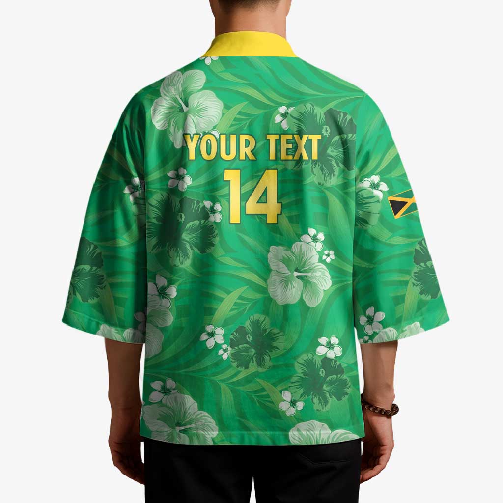 Custom Jamaica Cricket Kimono Fi Wi Tallawahs Tropical Style - Wonder Print Shop