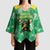 Custom Jamaica Cricket Kimono Sleeve Blouse Fi Wi Tallawahs Tropical Style - Wonder Print Shop