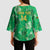 Custom Jamaica Cricket Kimono Sleeve Blouse Fi Wi Tallawahs Tropical Style - Wonder Print Shop