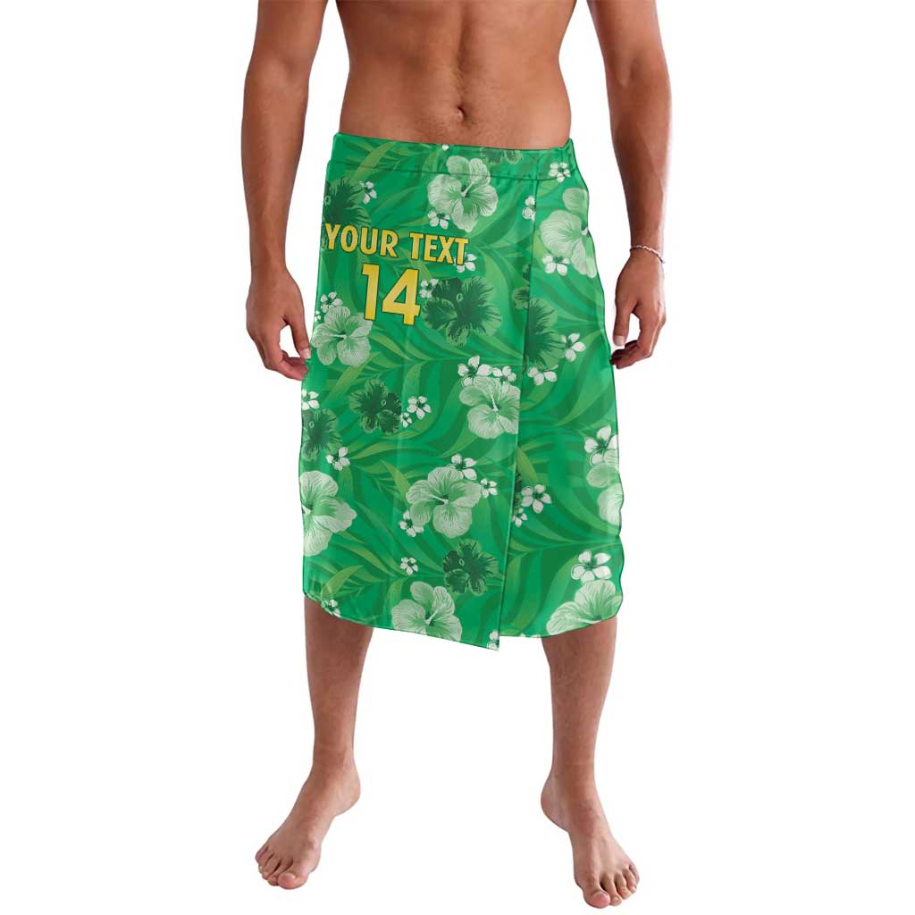 Custom Jamaica Cricket Lavalava Fi Wi Tallawahs Tropical Style - Wonder Print Shop