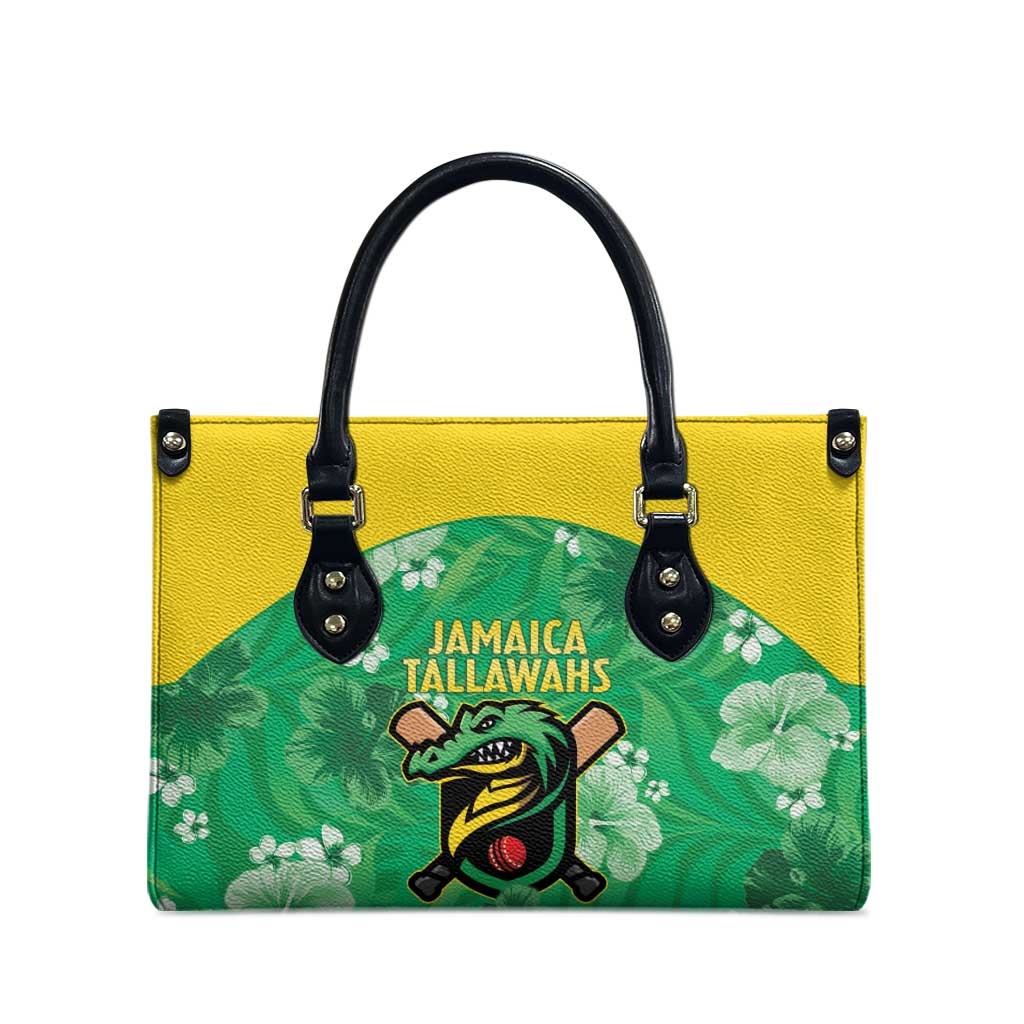 Jamaica Cricket Leather Bag Fi Wi Tallawahs Tropical Style - Wonder Print Shop