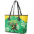 Jamaica Cricket Leather Tote Bag Fi Wi Tallawahs Tropical Style - Wonder Print Shop