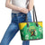Jamaica Cricket Leather Tote Bag Fi Wi Tallawahs Tropical Style - Wonder Print Shop