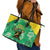 Jamaica Cricket Leather Tote Bag Fi Wi Tallawahs Tropical Style - Wonder Print Shop