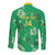 Custom Jamaica Cricket Long Sleeve Button Shirt Fi Wi Tallawahs Tropical Style - Wonder Print Shop