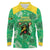 Custom Jamaica Cricket Long Sleeve Polo Shirt Fi Wi Tallawahs Tropical Style - Wonder Print Shop