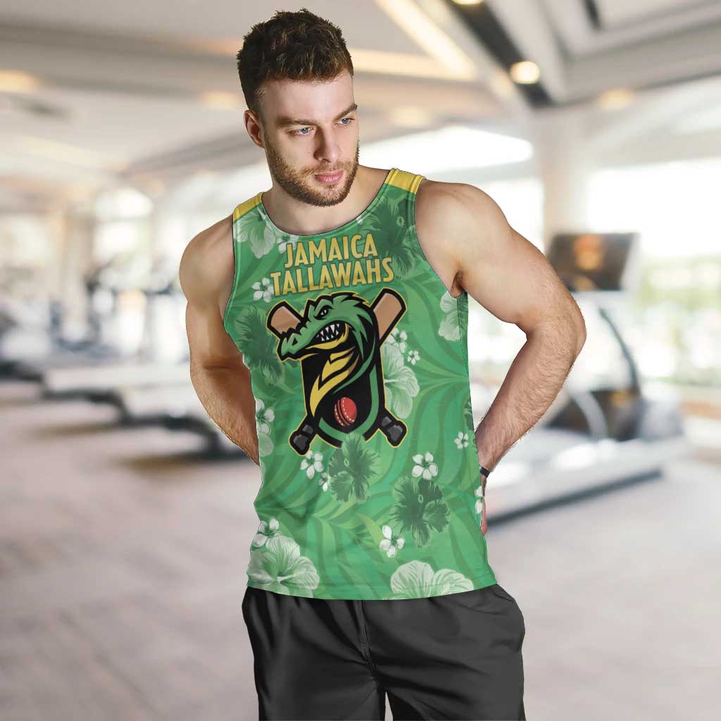 Custom Jamaica Cricket Men Tank Top Fi Wi Tallawahs Tropical Style - Wonder Print Shop