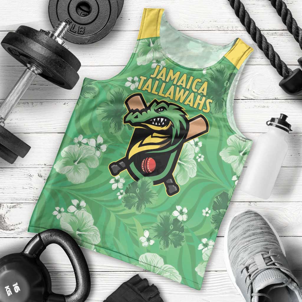 Custom Jamaica Cricket Men Tank Top Fi Wi Tallawahs Tropical Style - Wonder Print Shop