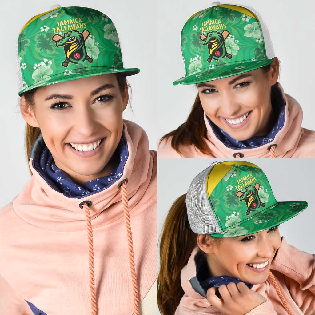 Jamaica Cricket Mesh Trucker Cap Fi Wi Tallawahs Tropical Style - Wonder Print Shop