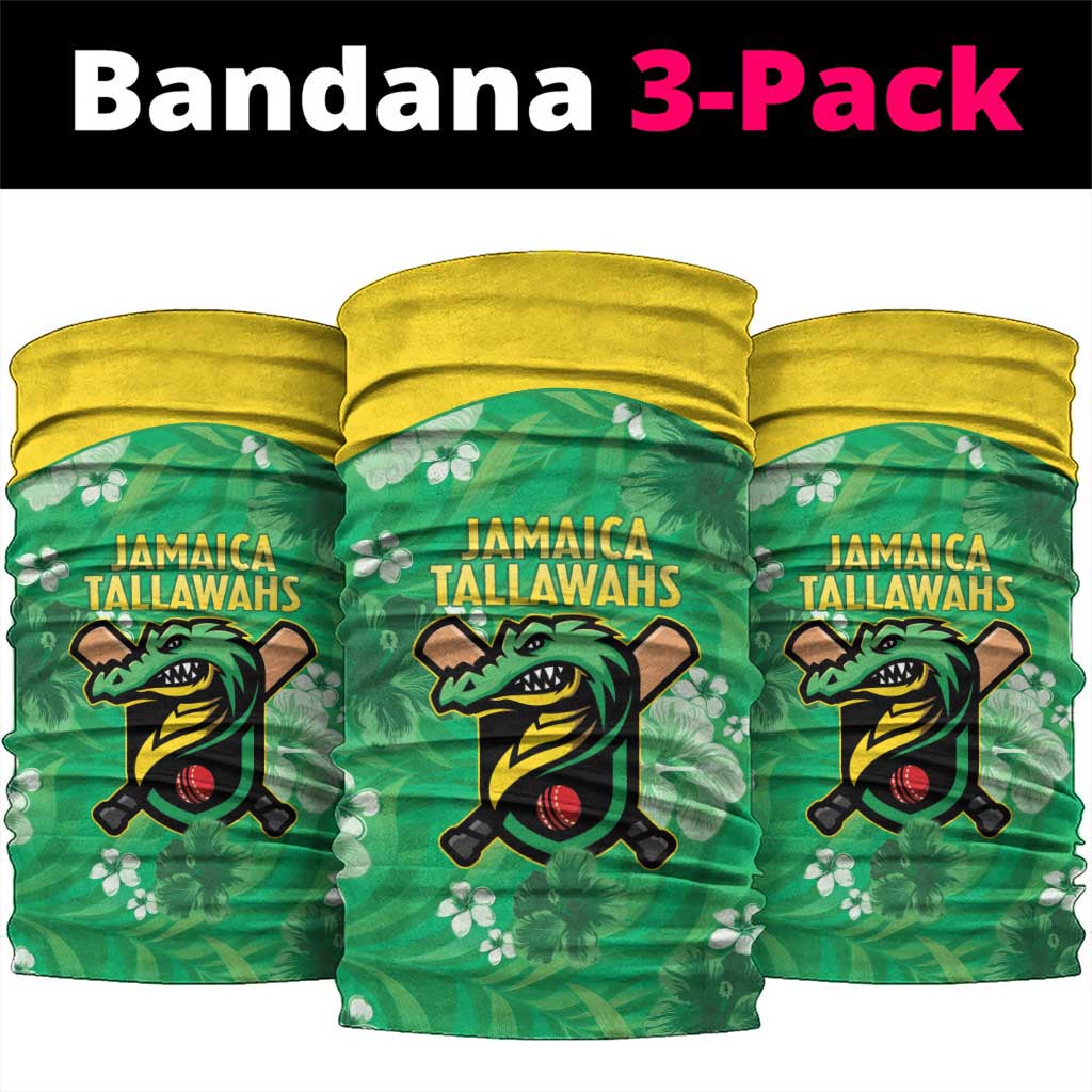 Jamaica Cricket Neck Gaiter Fi Wi Tallawahs Tropical Style - Wonder Print Shop