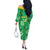 Custom Jamaica Cricket Off The Shoulder Long Sleeve Dress Fi Wi Tallawahs Tropical Style - Wonder Print Shop