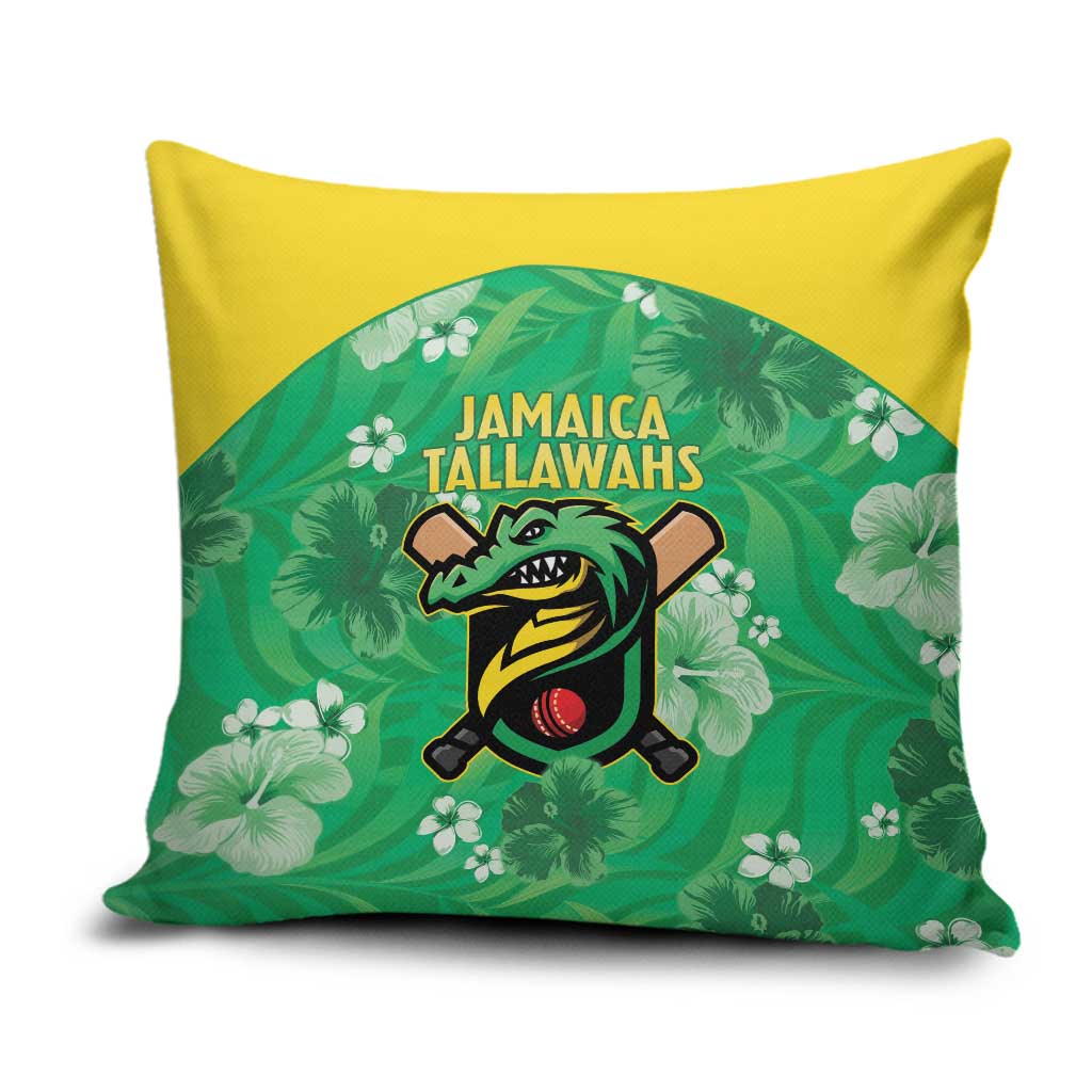 Jamaica Cricket Pillow Cover Fi Wi Tallawahs Tropical Style - Wonder Print Shop