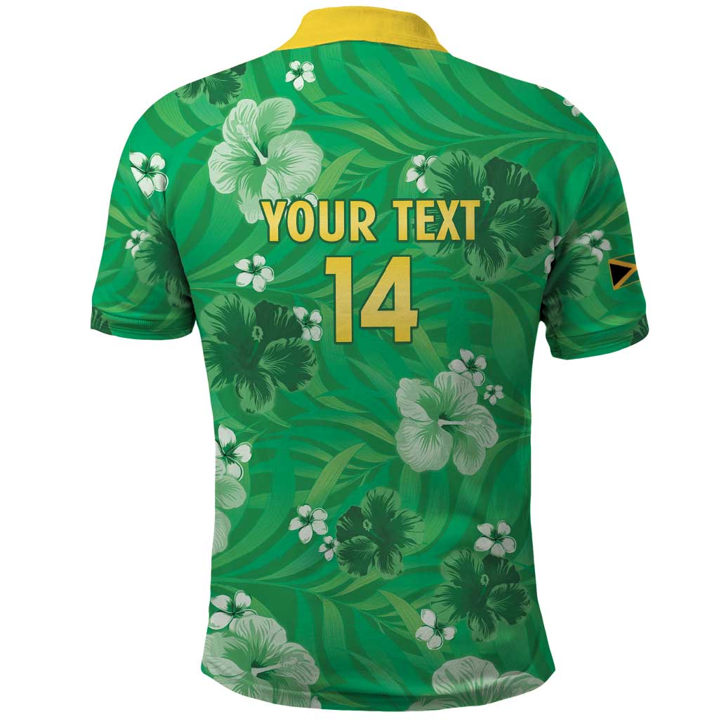 Custom Jamaica Cricket Polo Shirt Fi Wi Tallawahs Tropical Style - Wonder Print Shop