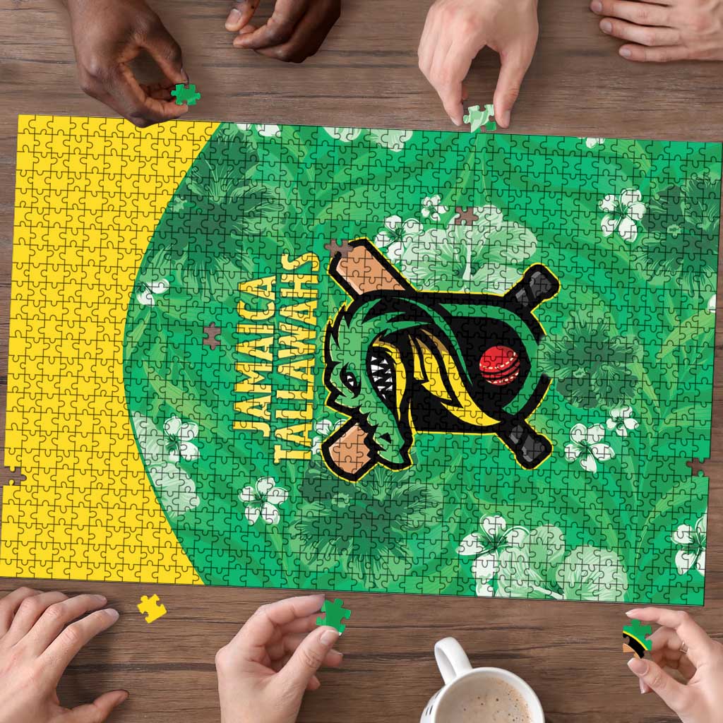 Jamaica Cricket Puzzle Fi Wi Tallawahs Tropical Style - Wonder Print Shop