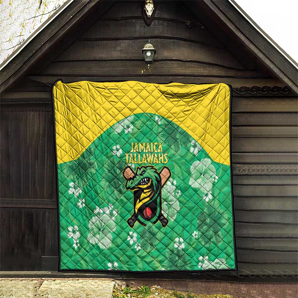 Jamaica Cricket Quilt Fi Wi Tallawahs Tropical Style - Wonder Print Shop