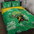 Jamaica Cricket Quilt Bed Set Fi Wi Tallawahs Tropical Style - Wonder Print Shop