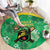 Jamaica Cricket Round Carpet Fi Wi Tallawahs Tropical Style - Wonder Print Shop