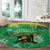 Jamaica Cricket Round Carpet Fi Wi Tallawahs Tropical Style - Wonder Print Shop